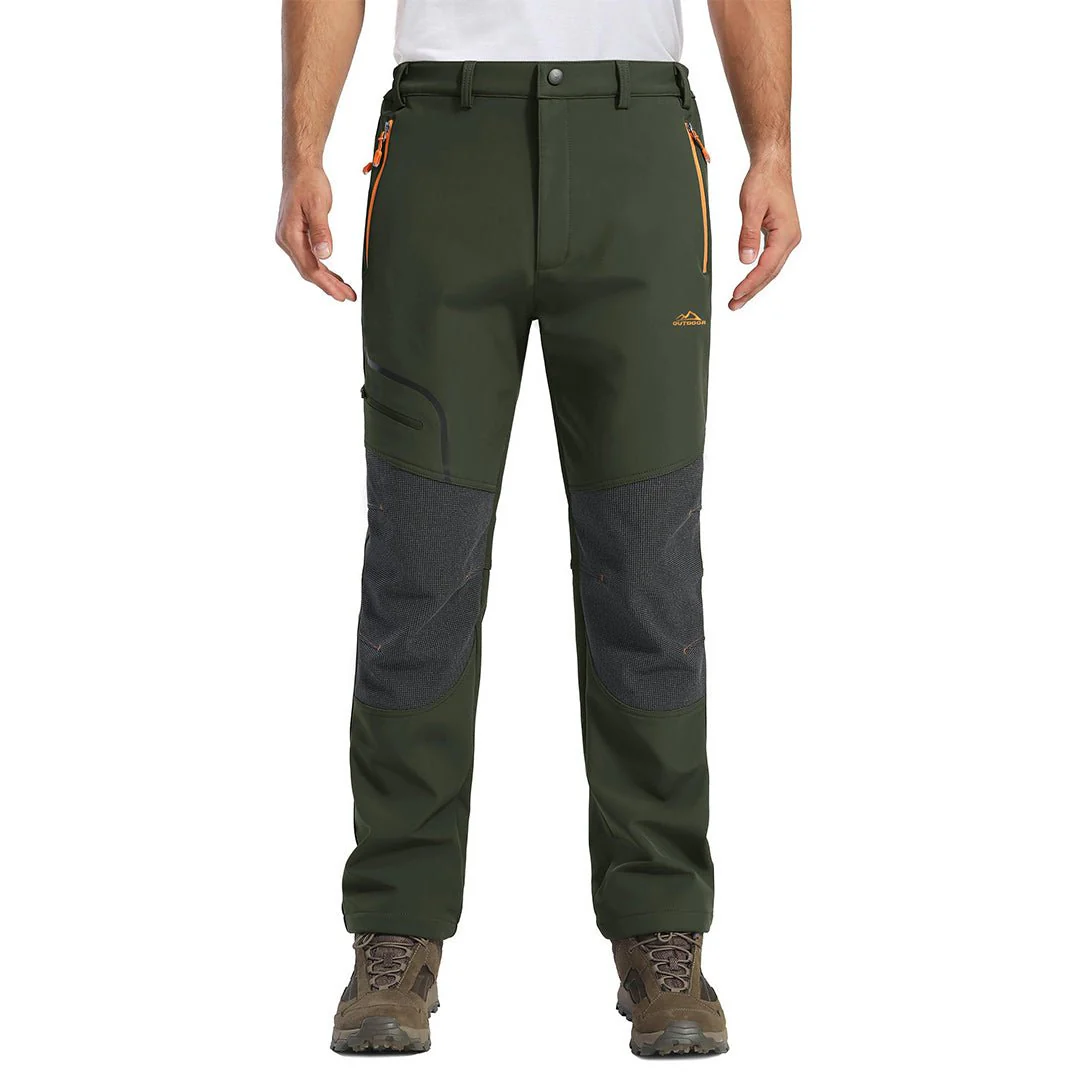 Men's Outdoor Water Repellent  Soft Shell Pants