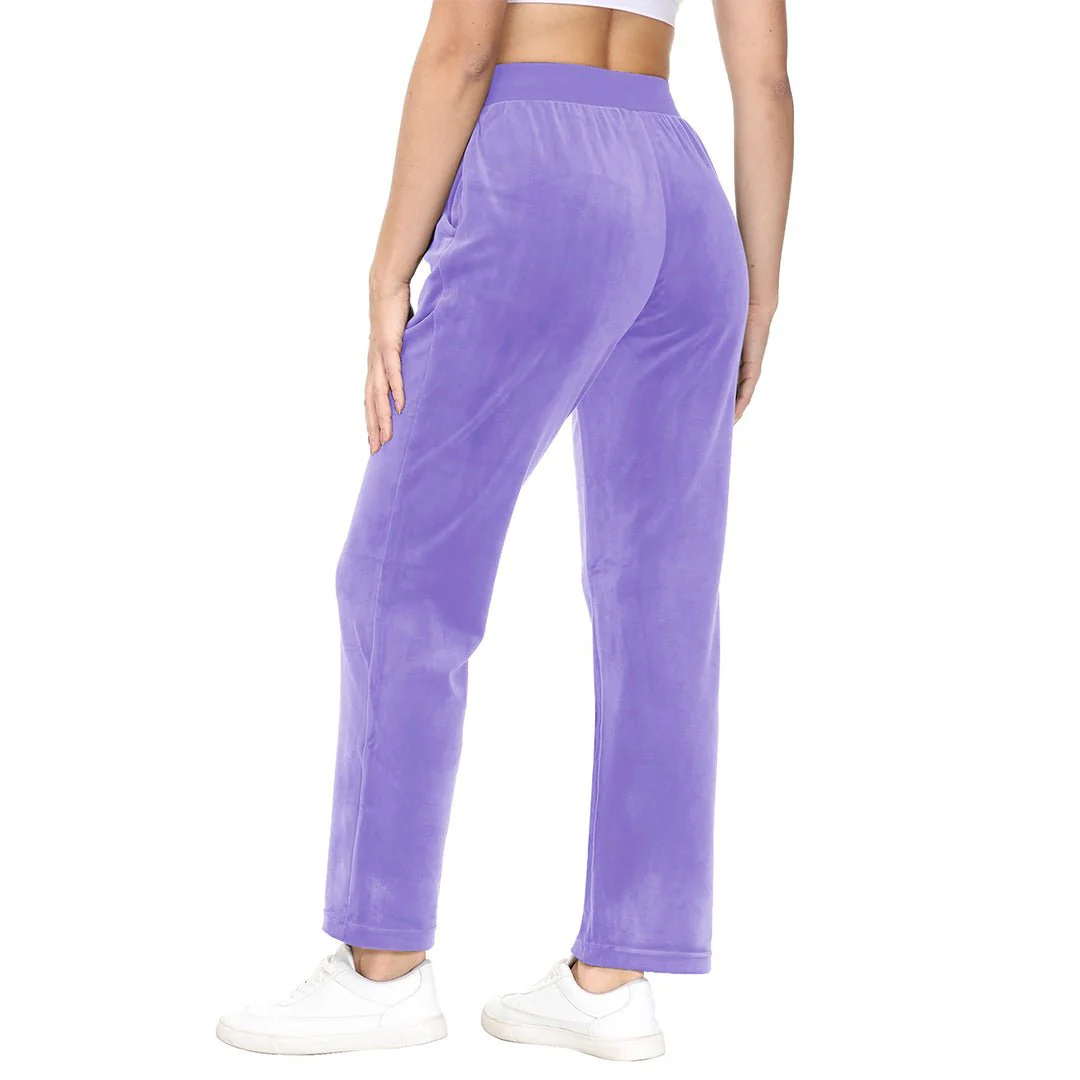 Women's Velvet Casual Jogger Sweatpants