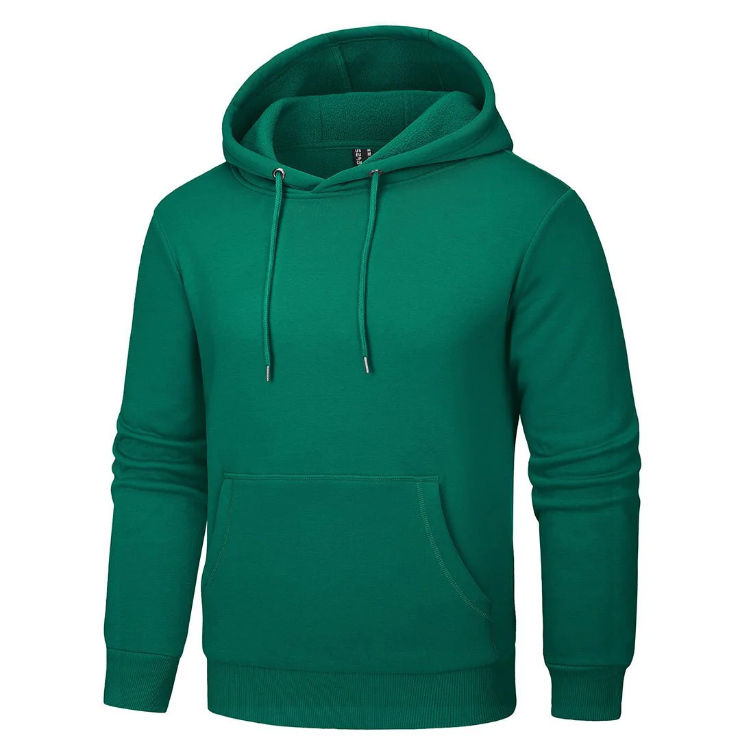 Men's Pullover Fleece Zip Up Hoodie Cotton Casual Lightweight Sweatshirt