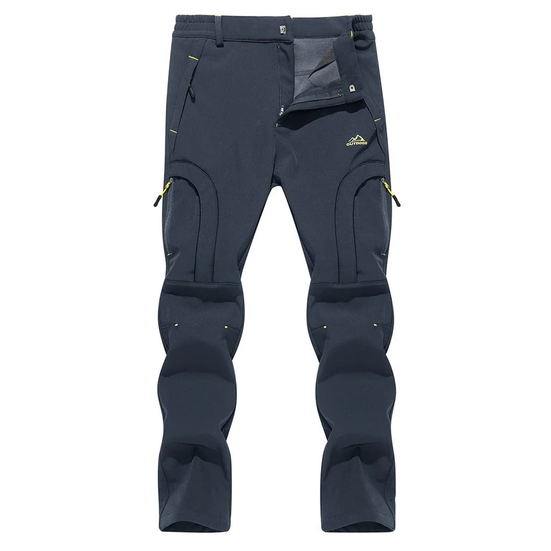 Men's Hiking Water Resistant Reinforced Knees Winter Pants