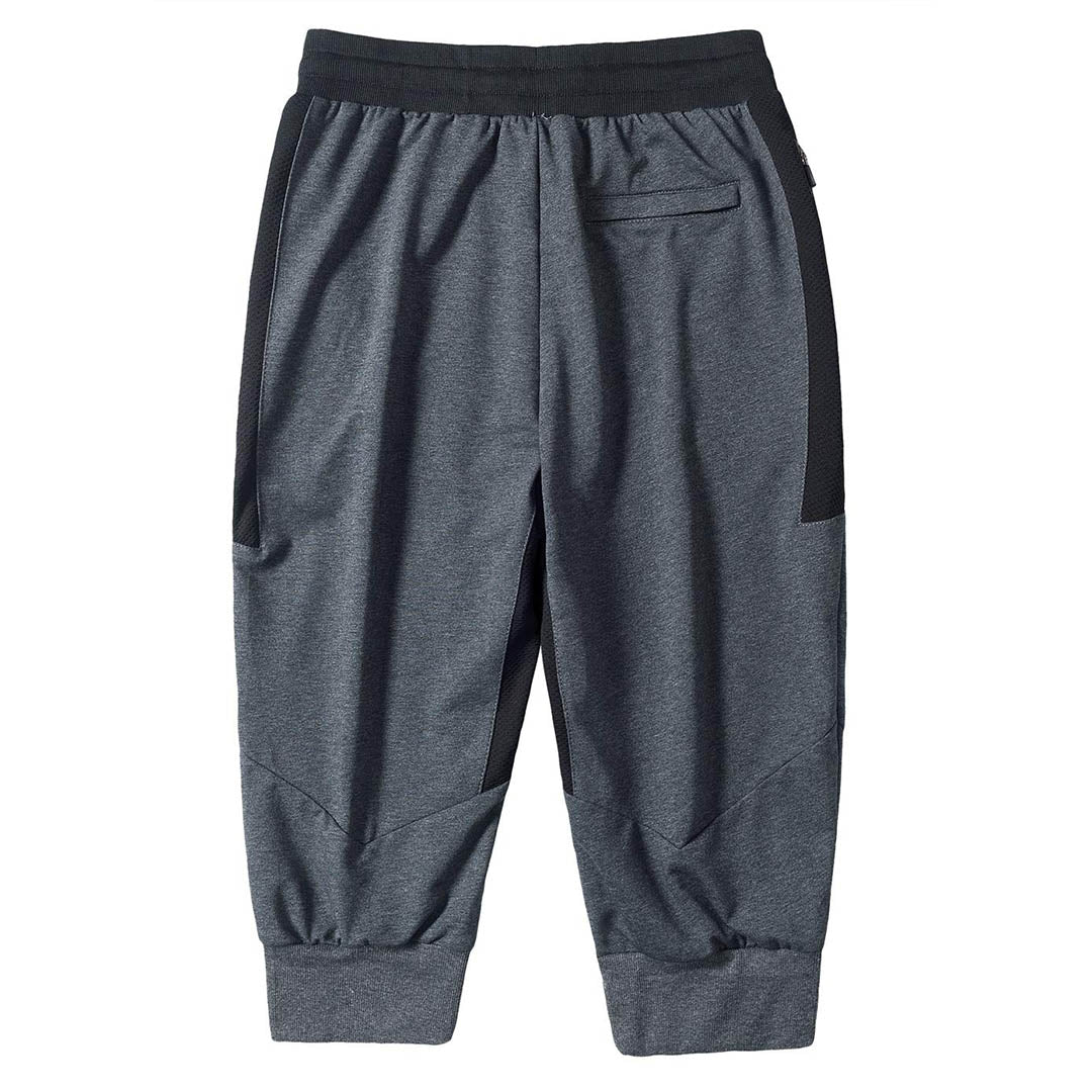 Men's 3/4 Joggers Slim Fit Capri Pants