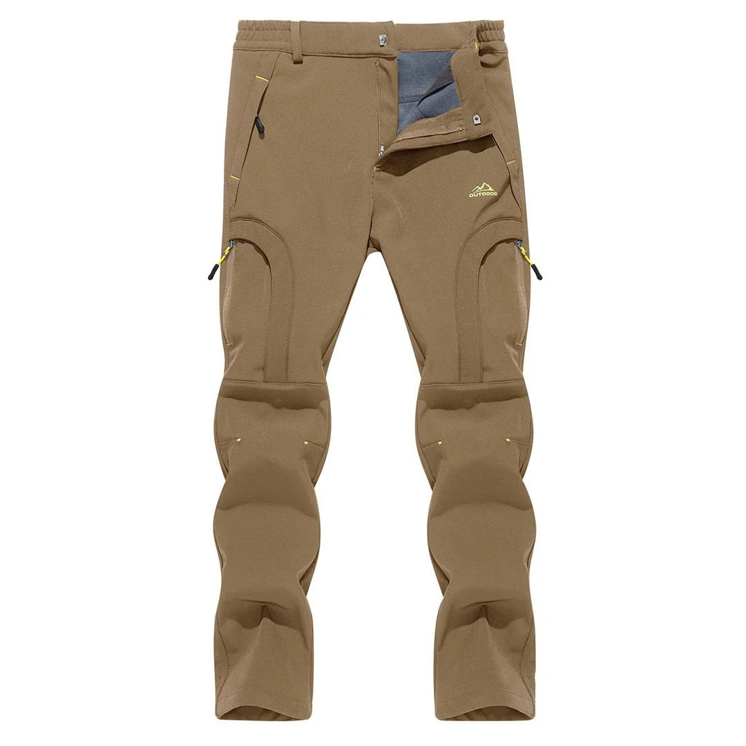 Men's Hiking Water Resistant Reinforced Knees Winter Pants