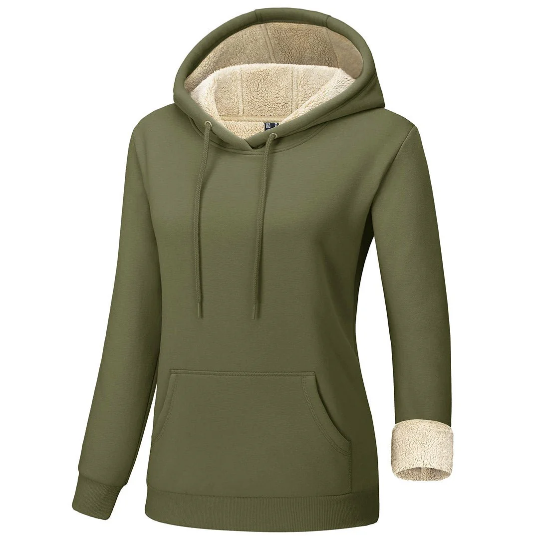Women's Classic-Fit Cotton Fleece Hoodie