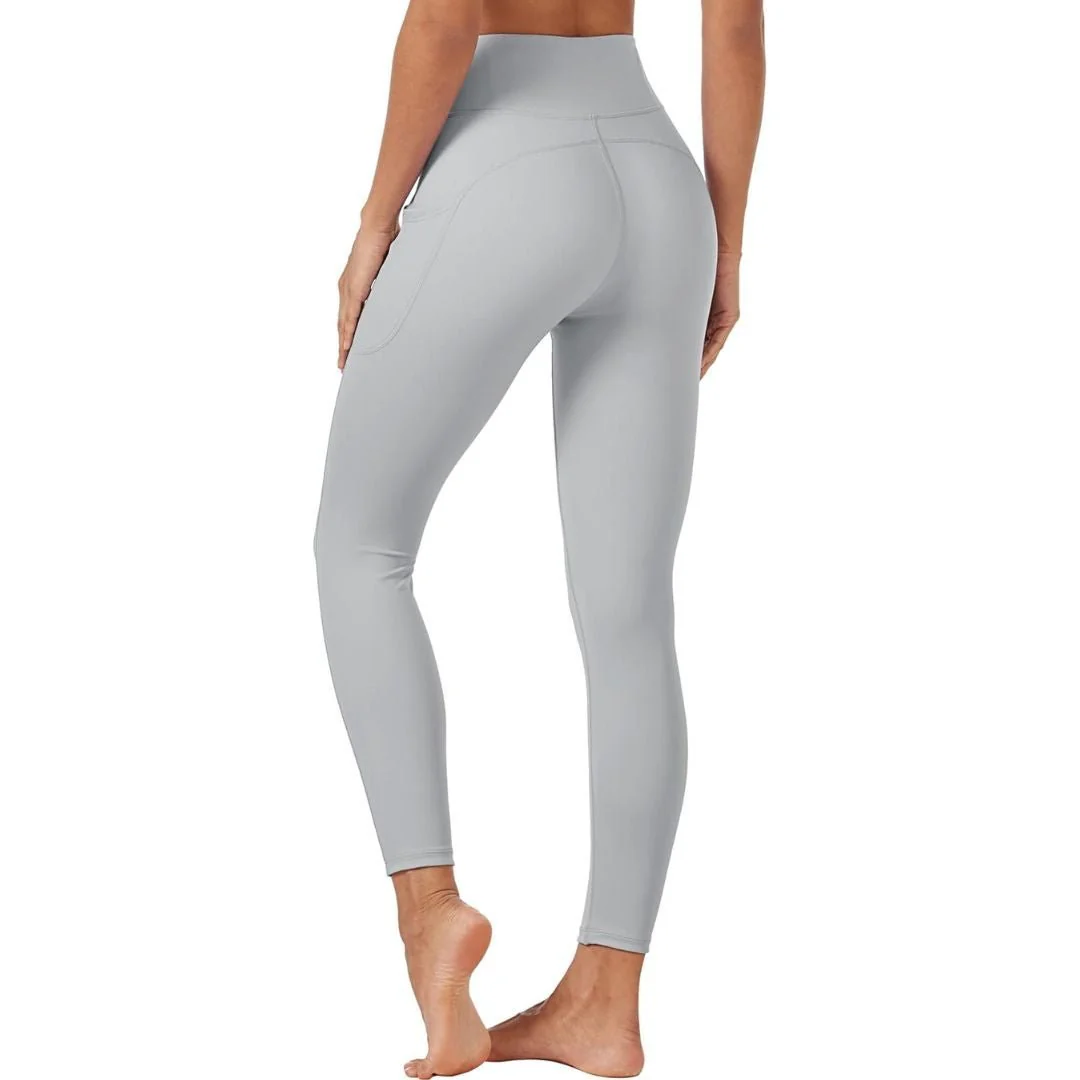 Women's High Waisted Leggings with Pockets Tummy Control Yoga Pants