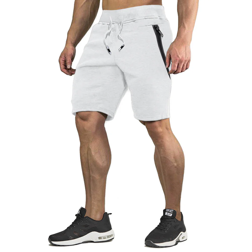 Men's Lightweight Gym Elastic Waist Running Shorts