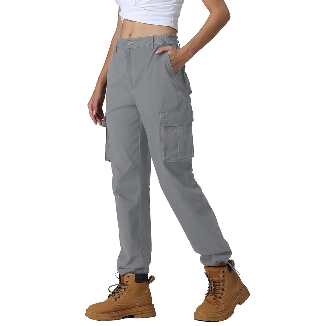 Women's 6 Multiple Pockets Cargo Pants