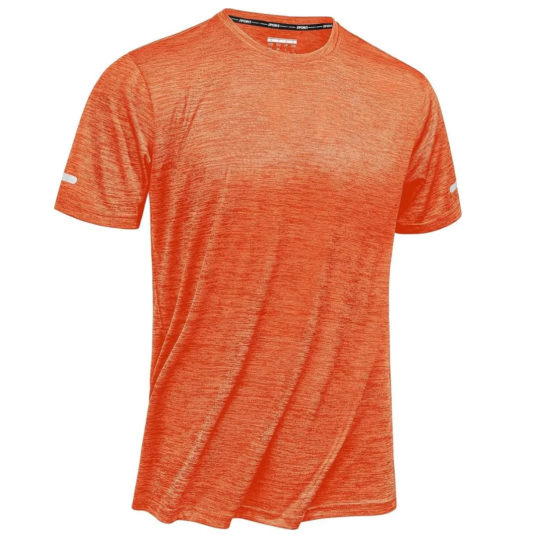 Men's Quick-Dry Workout Crew Neck T-Shirt