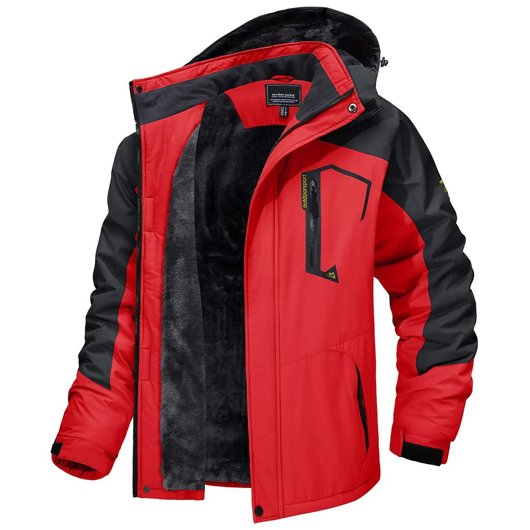 Men's Skiing Jacket Waterproof Hiking Fishing Raincoat