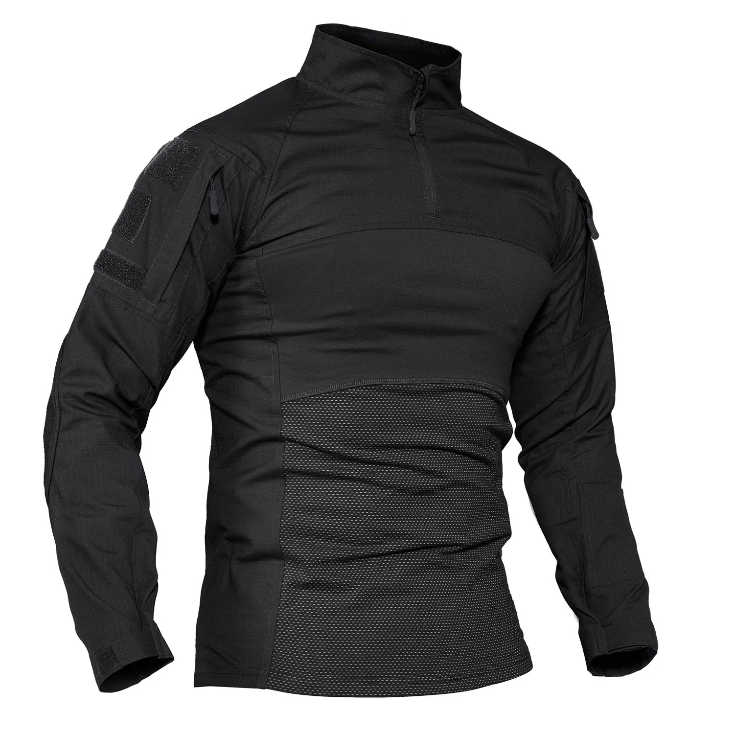 Men's Tactical 1/4 Zip Assault Combat Shirt