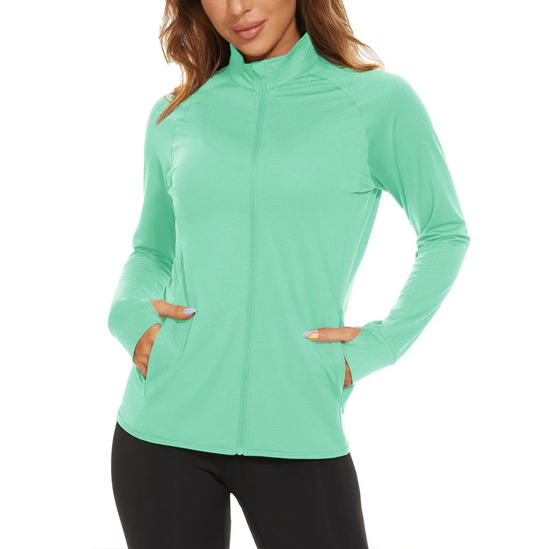 Women's UPF 50+ Hiking Running Sun Protection Quick Dry T-shirts