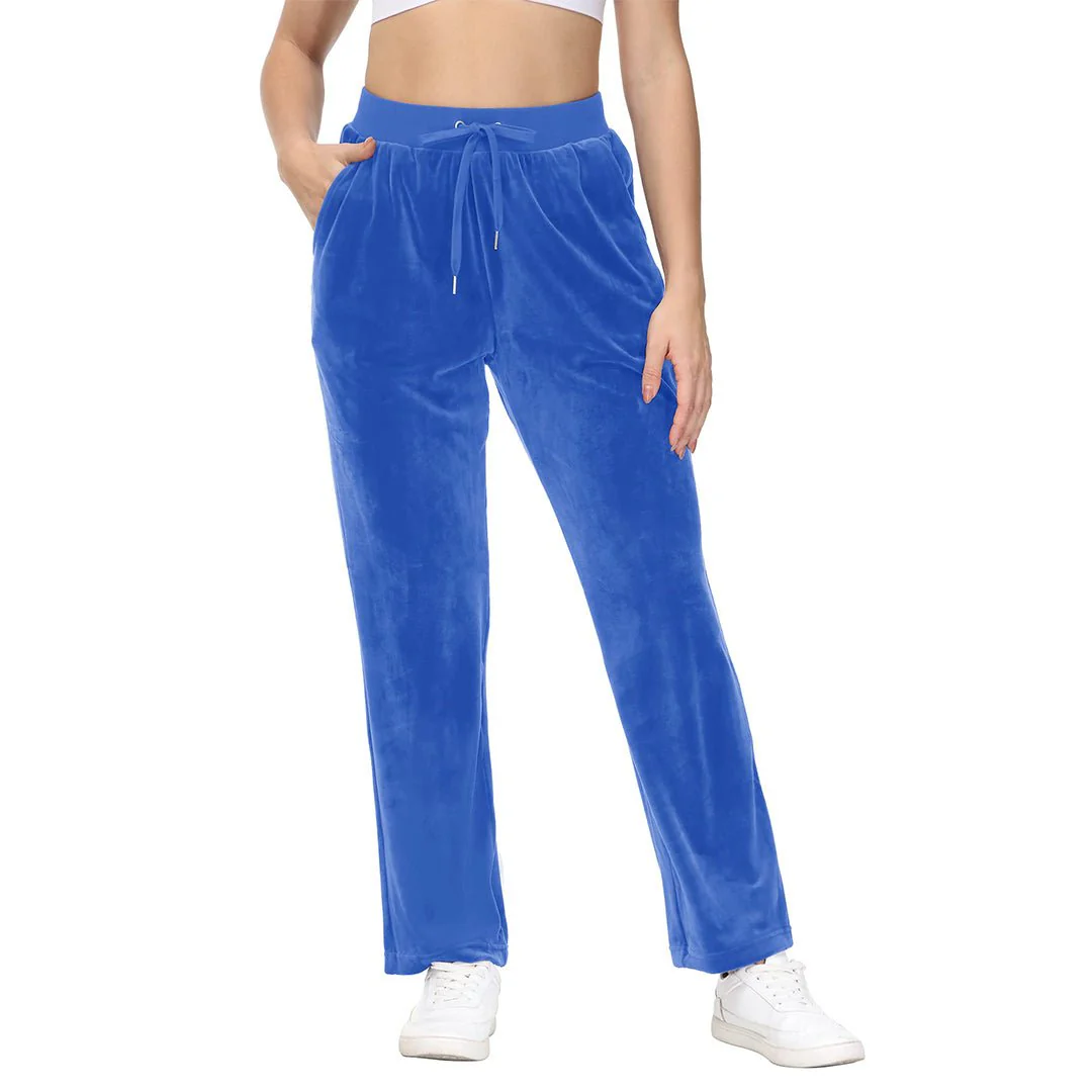 Women's Velvet Casual Jogger Sweatpants