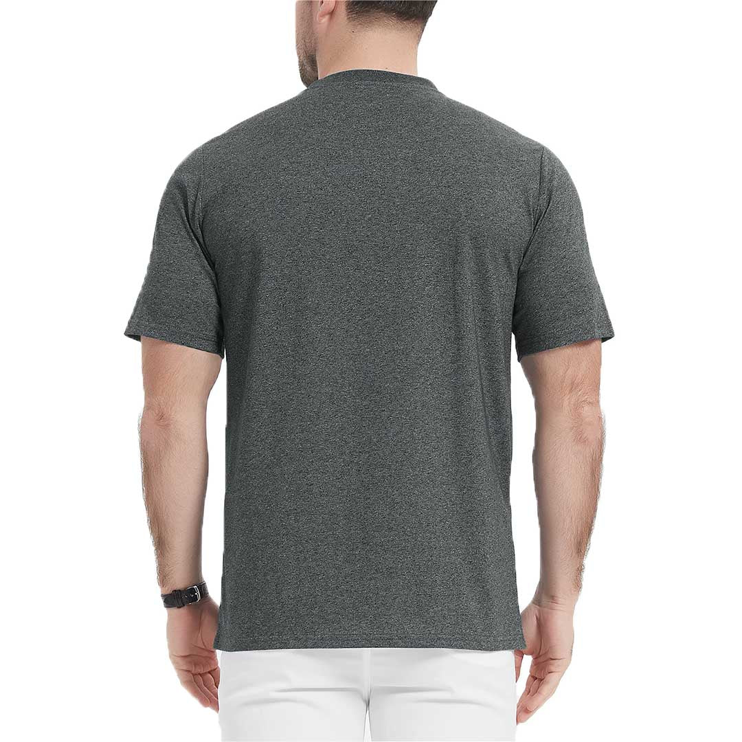 Men's Casual Cotton Henley Shirts