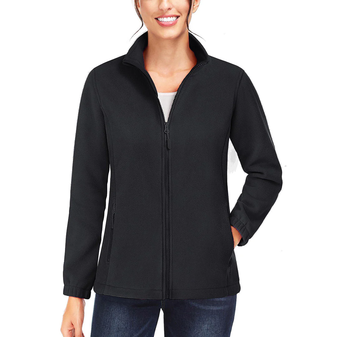 Women's Fleece Full Zip Lightweight Jacket