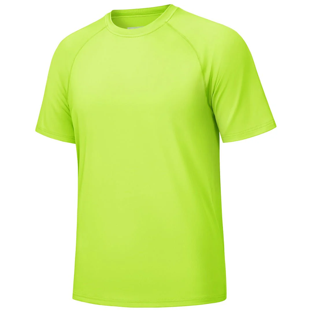 Men's UPF 80+ Breathable Quick-Dry Outdoor Swim T-Shirt