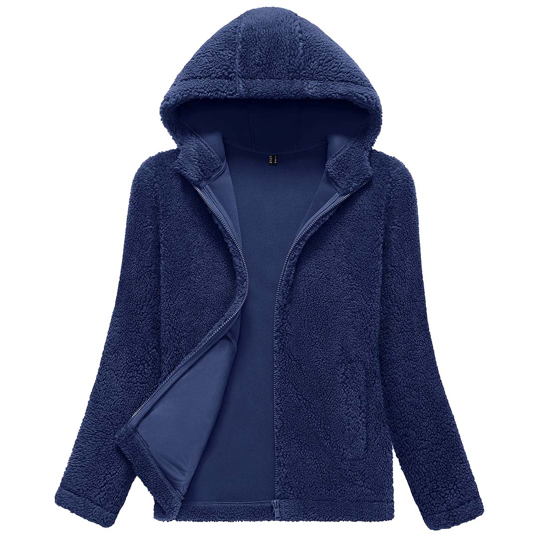Women's Fuzzy Sherpa Fleece Fluffy Jackets