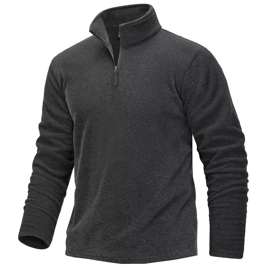Men's 1/4 Zip Fleece Athletic Pullover Sweatshirts