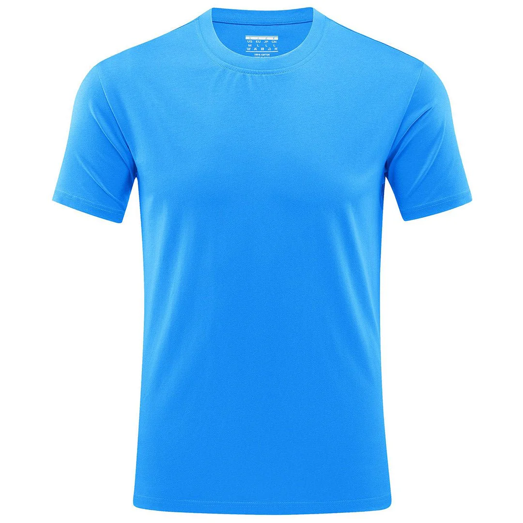 Men's Casual Crew Neck Cotton T-Shirt