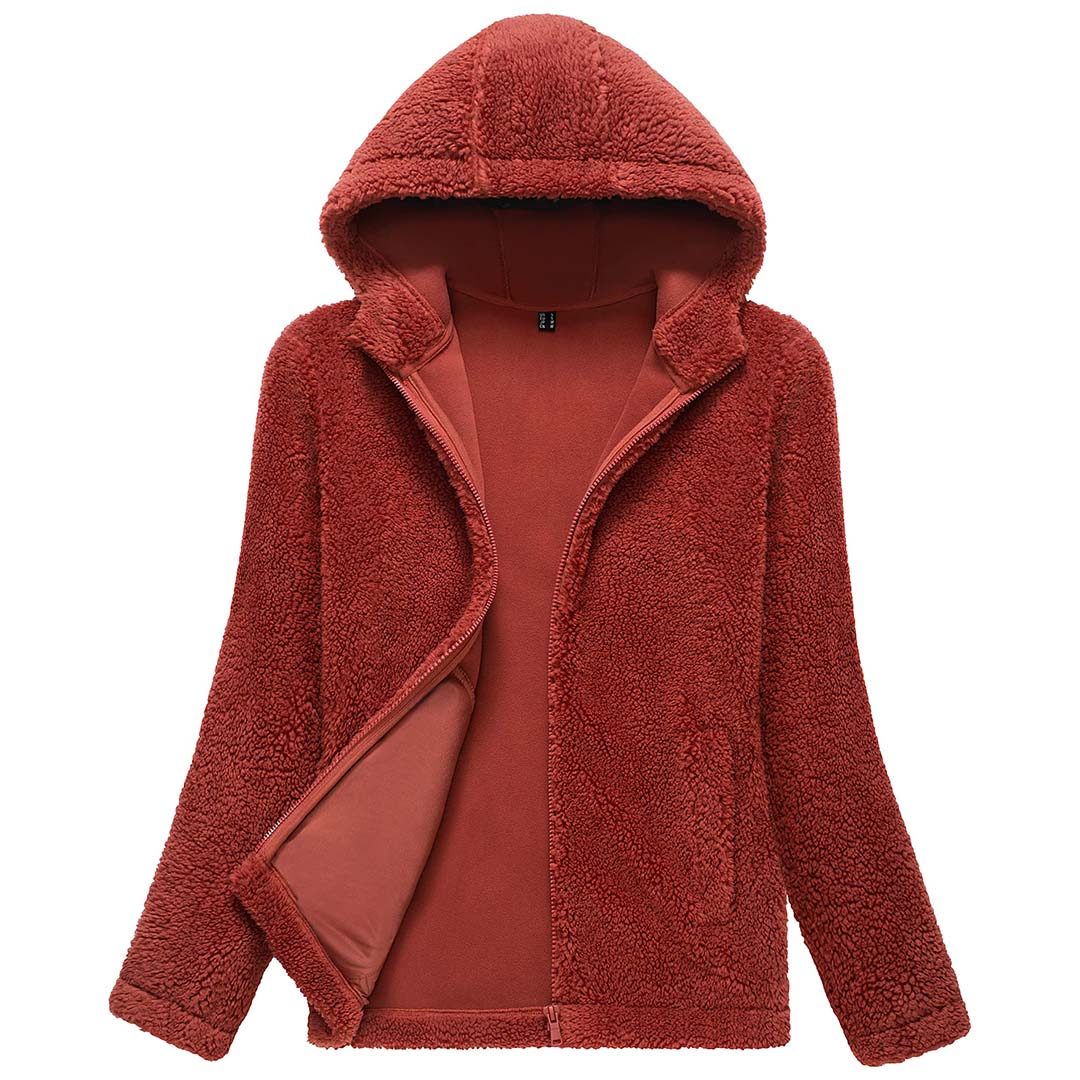 Women's Fuzzy Sherpa Fleece Fluffy Jackets