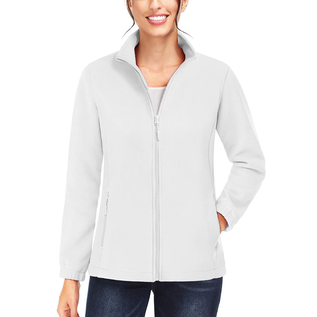 Women's Fleece Full Zip Lightweight Jacket