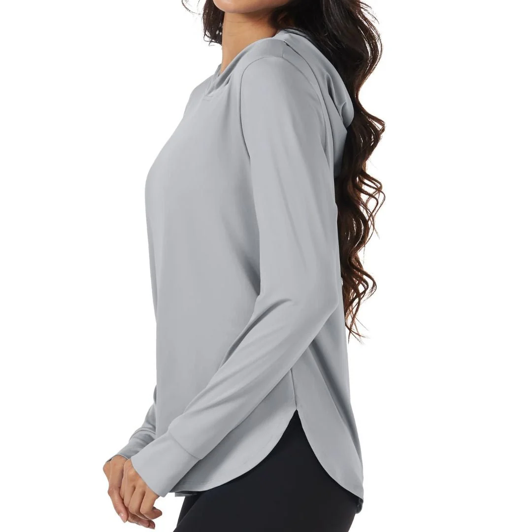 Women's UPF 80+ Sun Protection Nuit Nuit Hoodie Hiking UV Shirt
