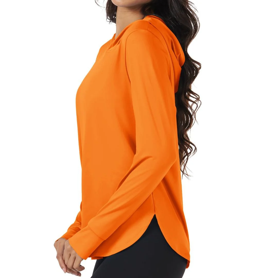 Women's UPF 80+ Sun Protection Nuit Nuit Hoodie Hiking UV Shirt