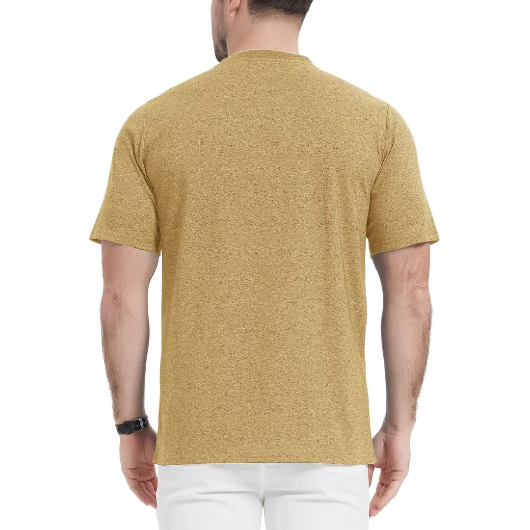 Men's Casual Cotton Henley Shirts