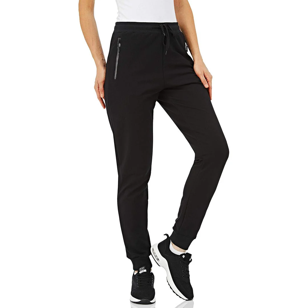 Women's Cotton Jogger Sports Stretch Training Sweatpants