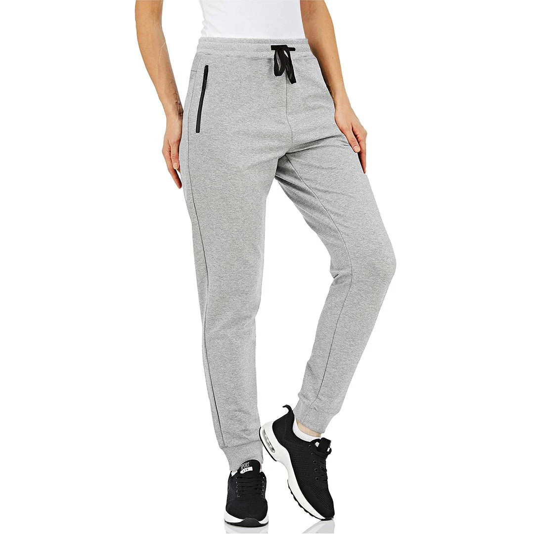 Women's Cotton Jogger Sports Stretch Training Sweatpants
