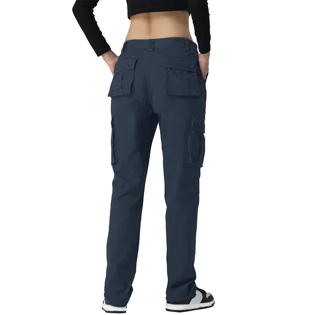 Women's 6 Multiple Pockets Cargo Pants