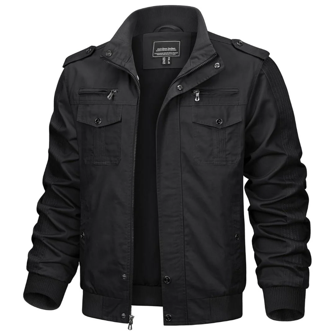 Men's Military Lightweight Cargo Army Fall Tactical Jacket Windbreaker