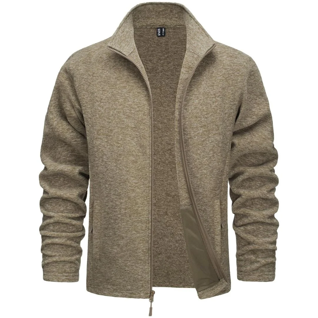 Urban Lightweight Warmth Polar Fleece Full-Zip SoftShell Jacket