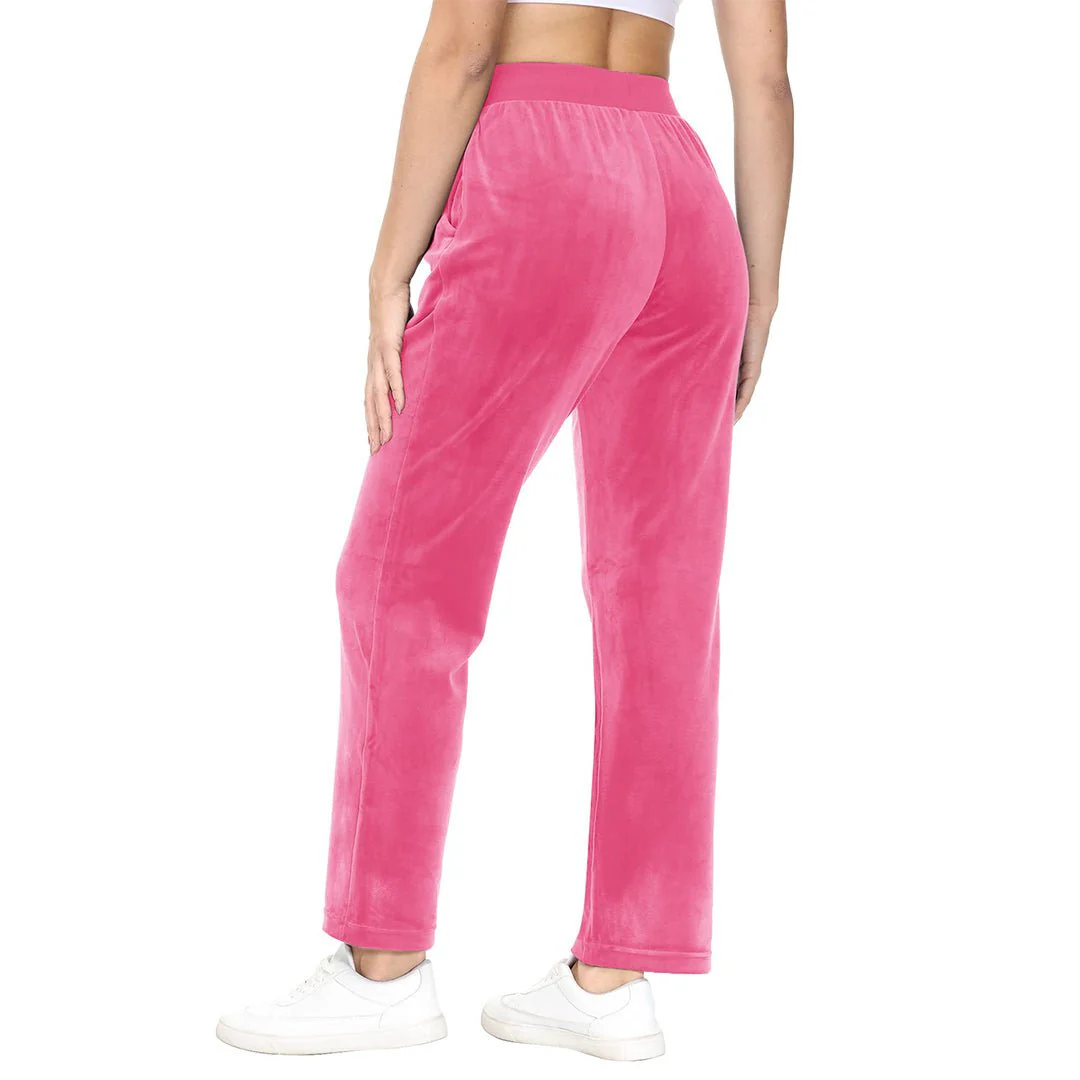 Women's Velvet Casual Jogger Sweatpants
