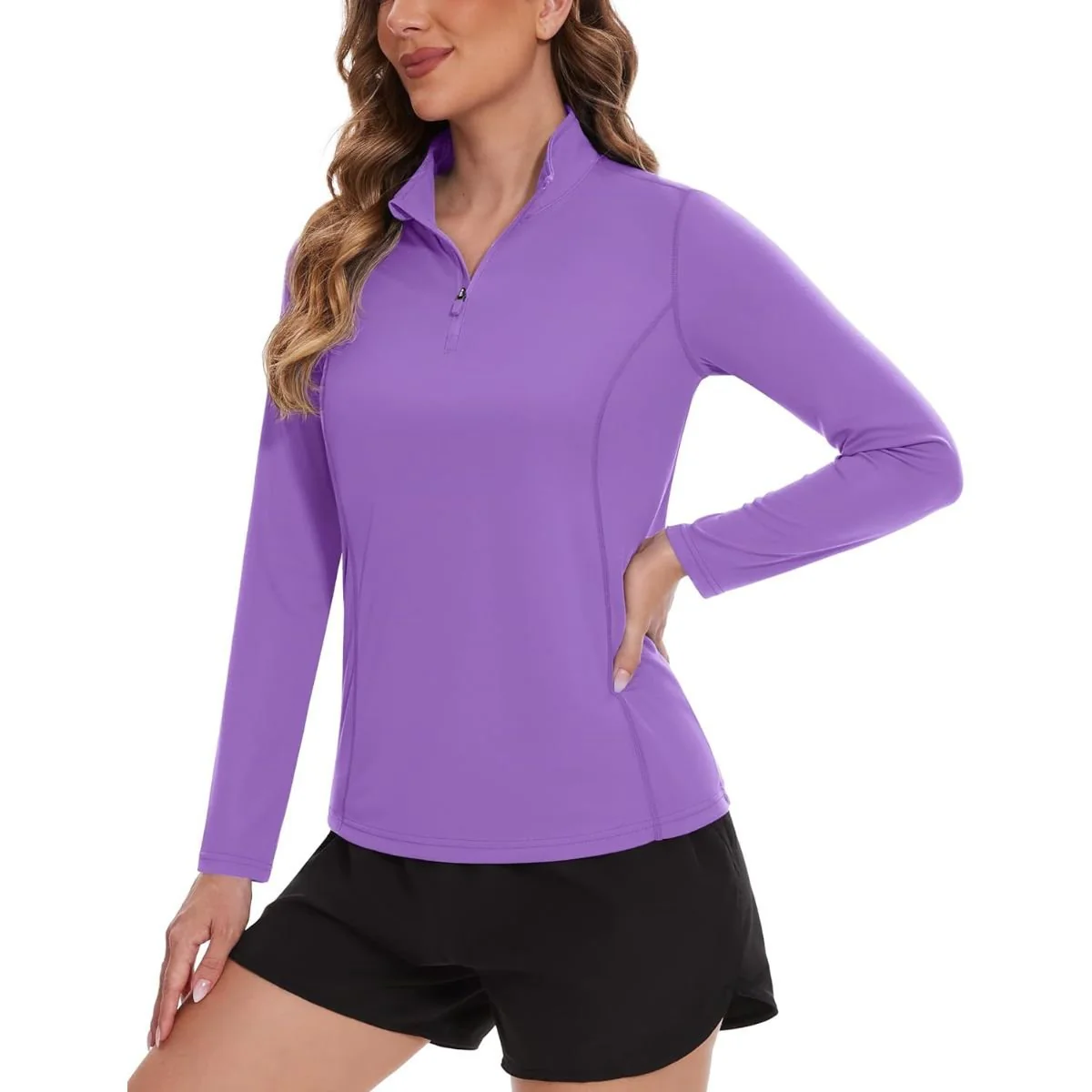 Women's Sun Protection Hiking Golf Shirts Long Sleeve