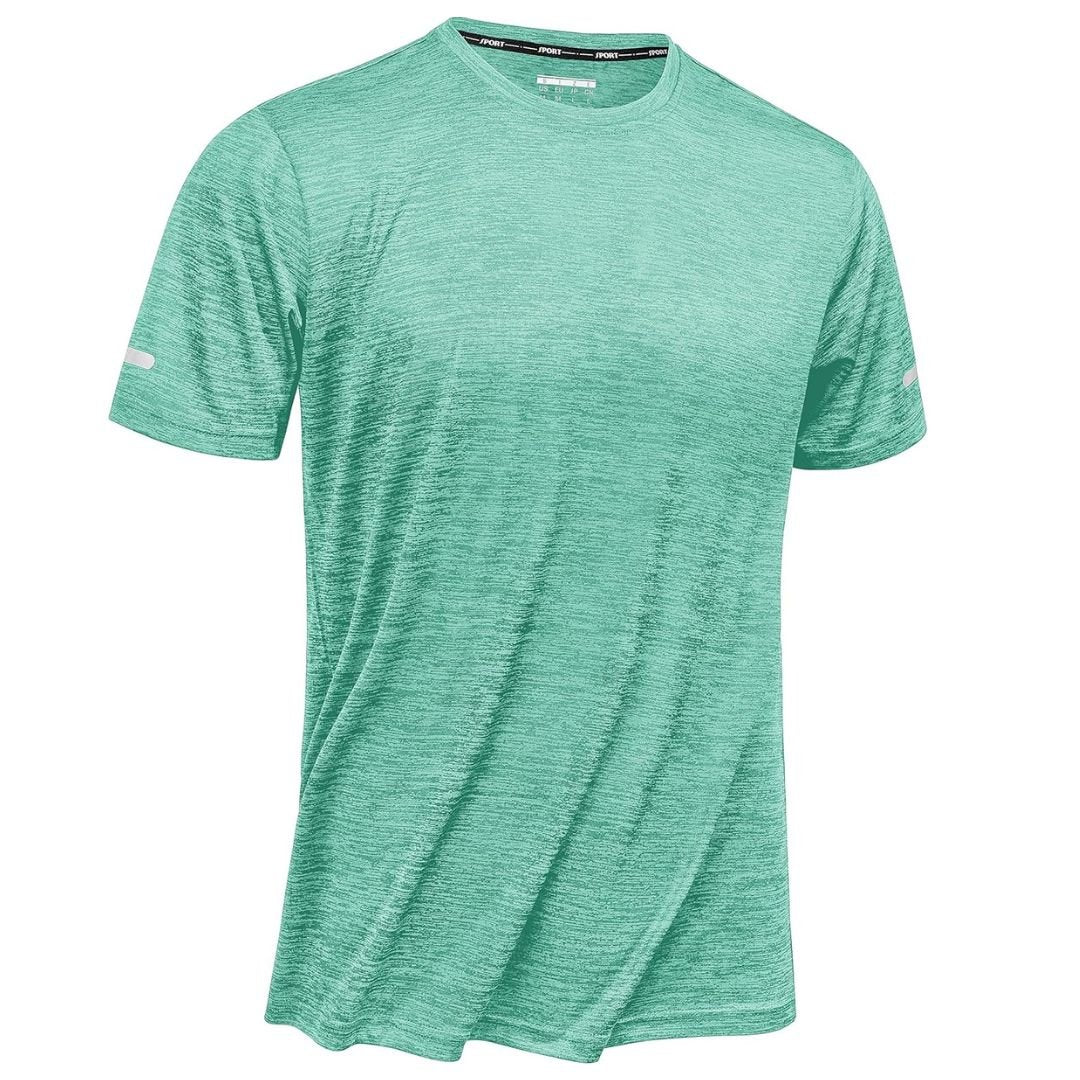 Men's Quick-Dry Workout Crew Neck T-Shirt