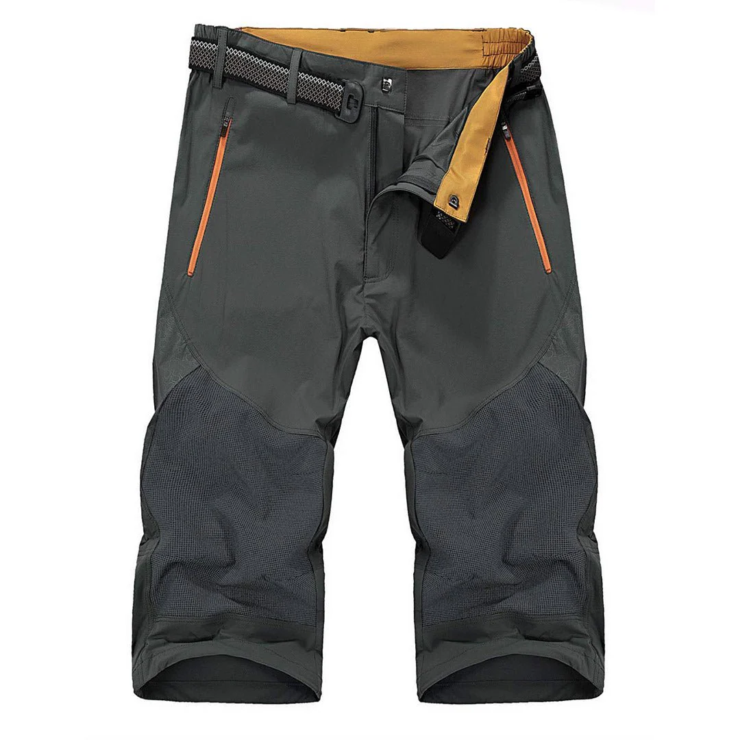 Men's Cargo Quick Dry Below Knee Capri Pants