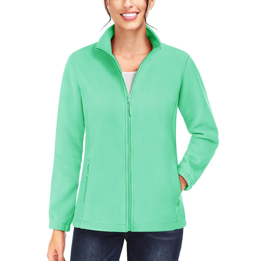 Women's Fleece Full Zip Lightweight Jacket