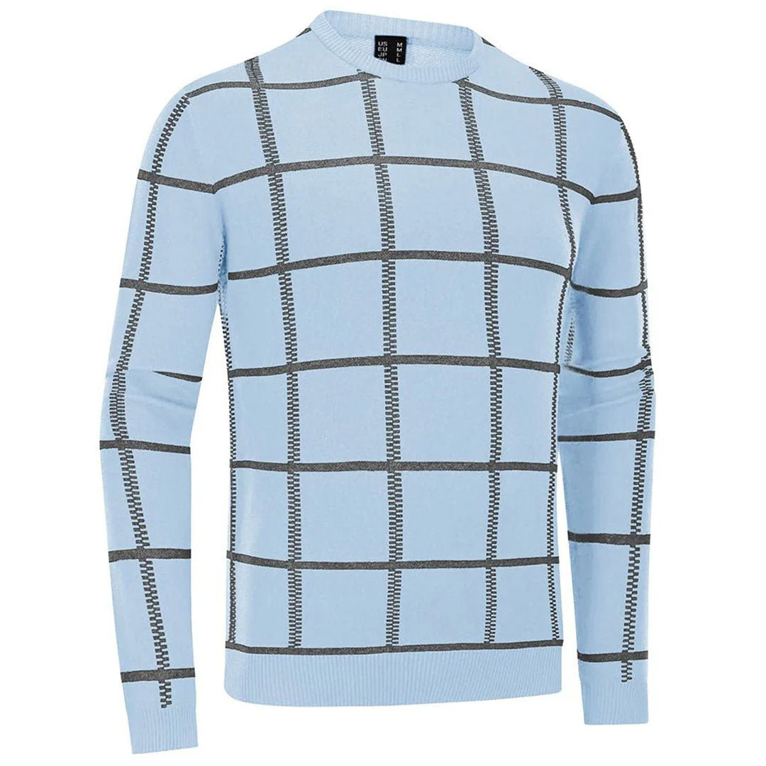 Men's Casual Sweater Cotton Slim Fit