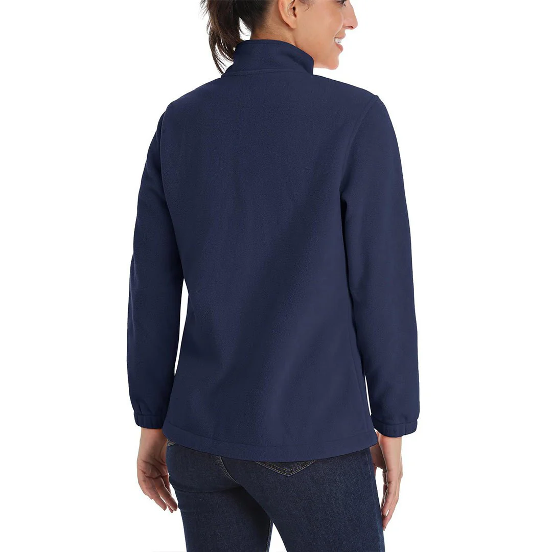 Women's Fleece Full Zip Lightweight Jacket