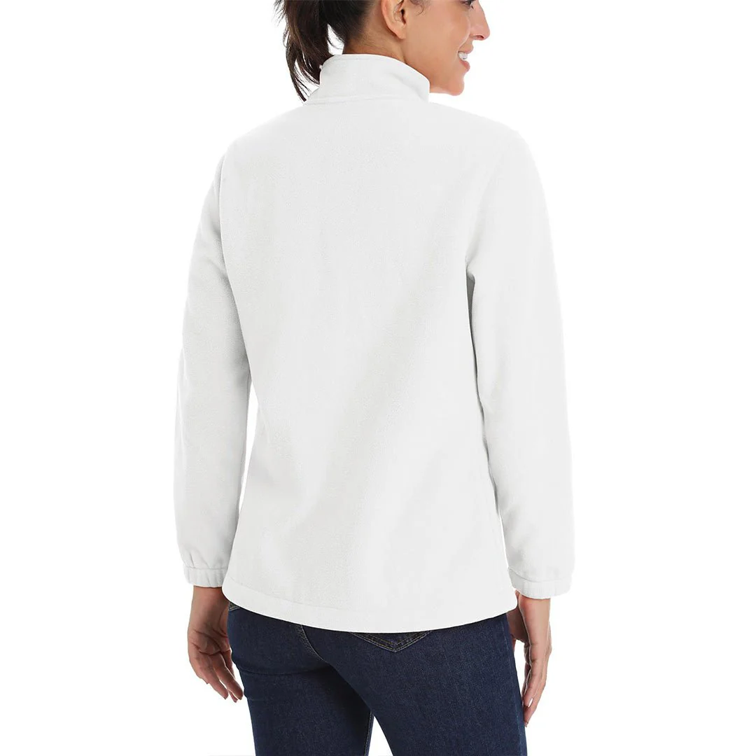 Women's Fleece Full Zip Lightweight Jacket