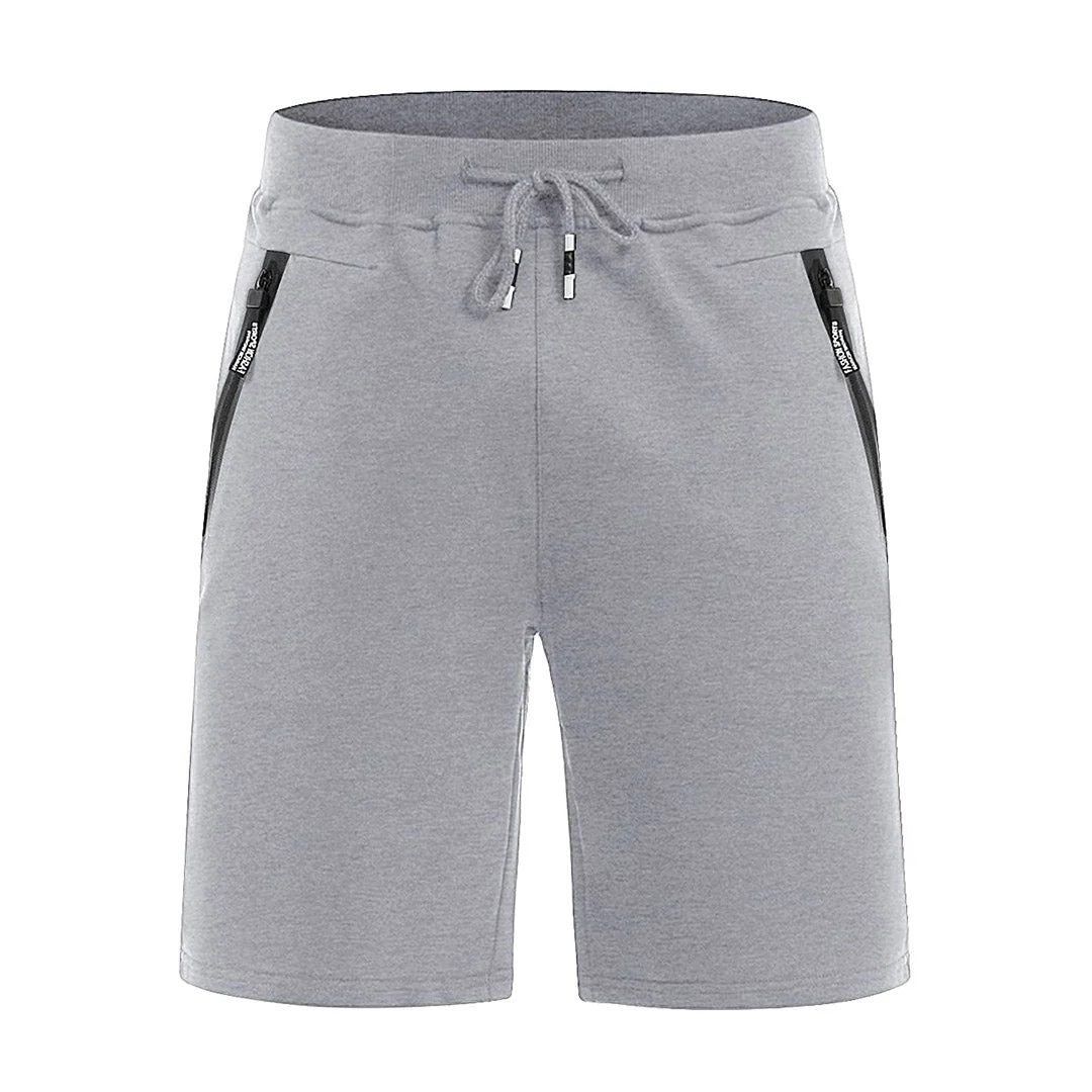 Men's Lightweight Gym Elastic Waist Running Shorts