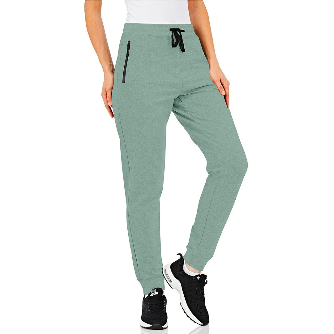 Women's Cotton Jogger Sports Stretch Training Sweatpants