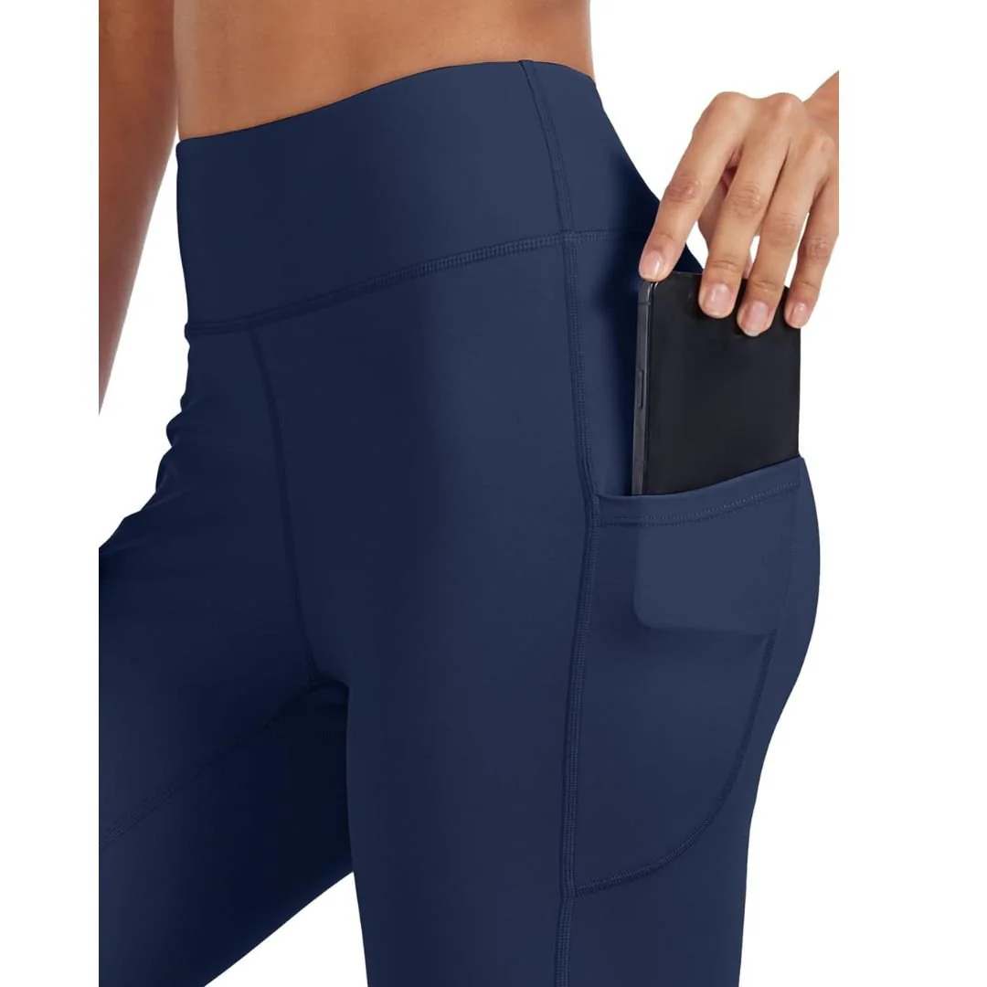 Women's High Waisted Leggings with Pockets Tummy Control Yoga Pants