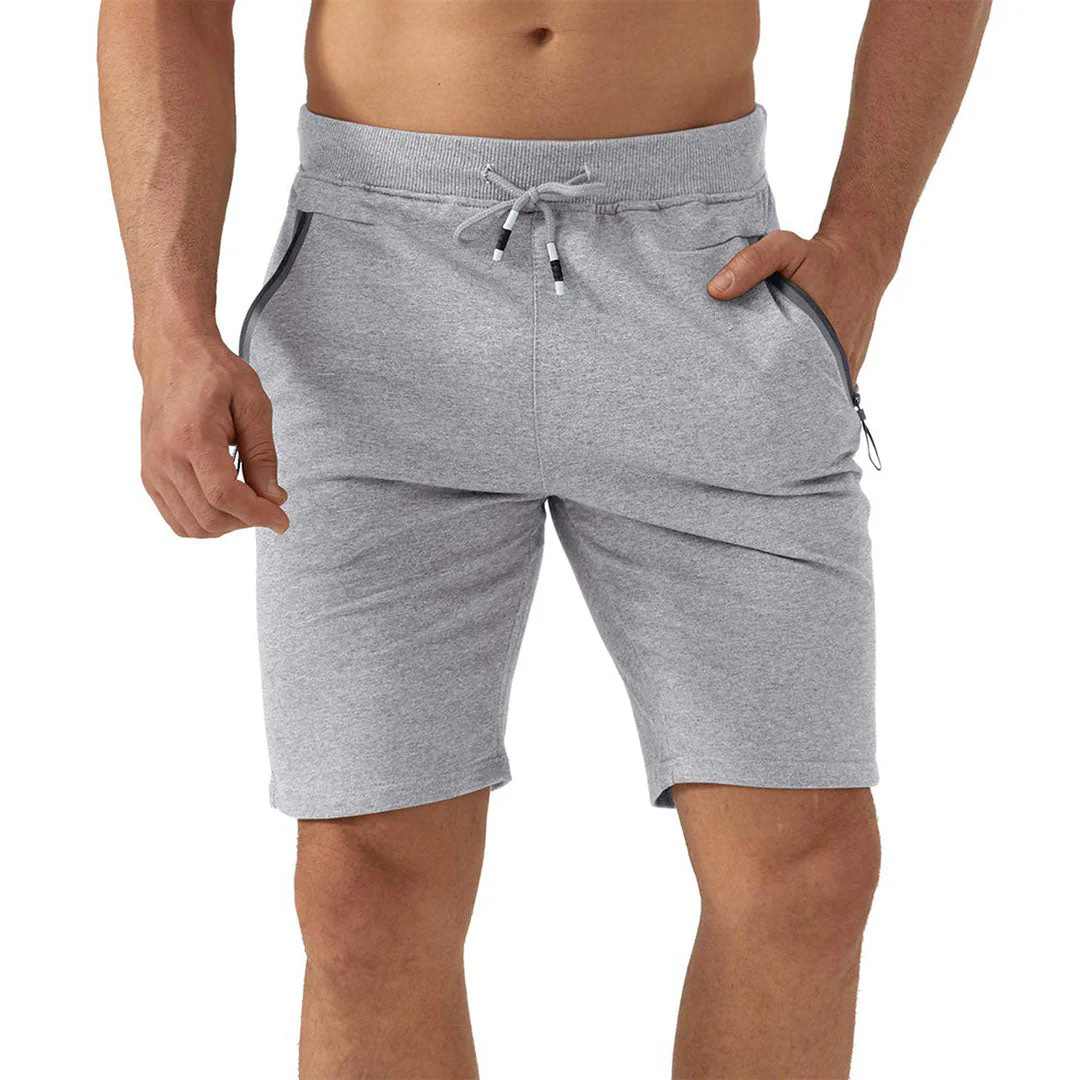 Men's Lightweight Gym Elastic Waist Running Shorts