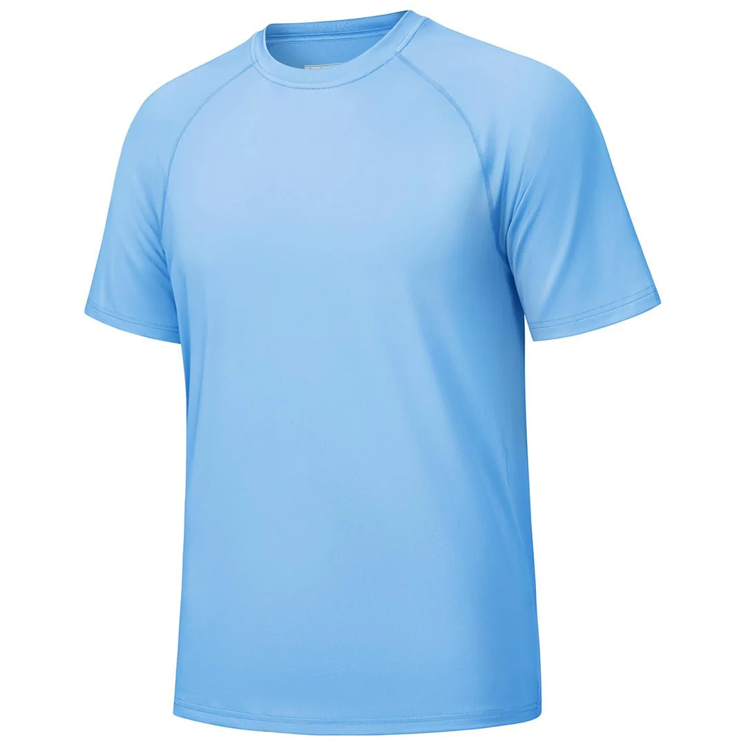 Men's UPF 80+ Breathable Quick-Dry Outdoor Swim T-Shirt