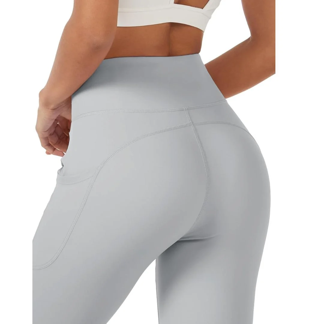 Women's High Waisted Leggings with Pockets Tummy Control Yoga Pants