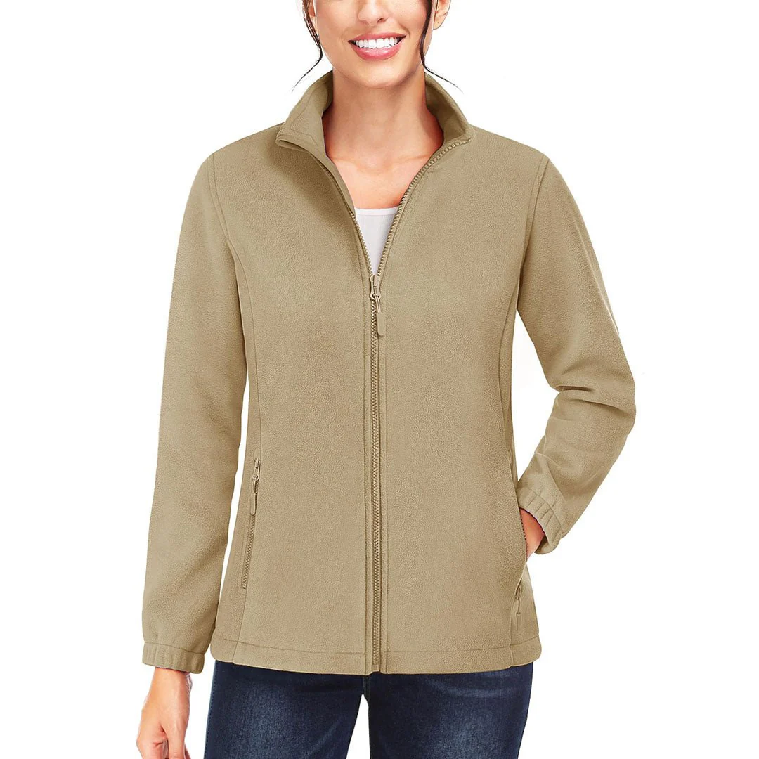 Women's Fleece Full Zip Lightweight Jacket