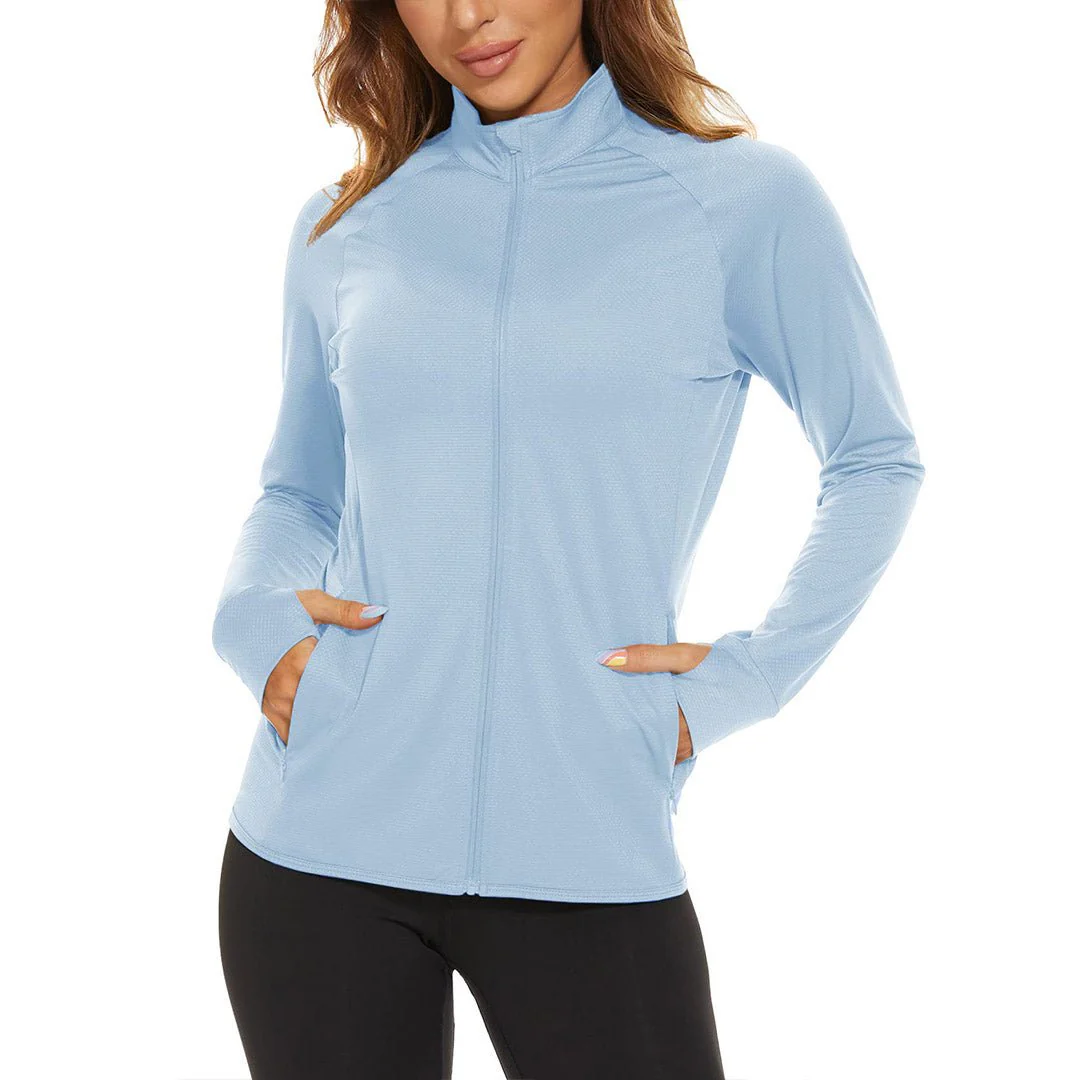 Women's UPF 50+ Hiking Running Sun Protection Quick Dry T-shirts