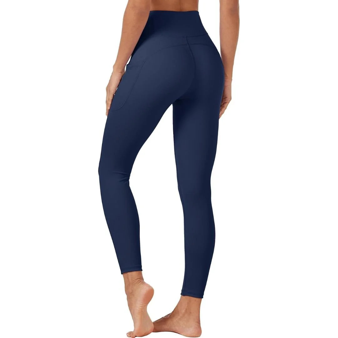 Women's High Waisted Leggings with Pockets Tummy Control Yoga Pants