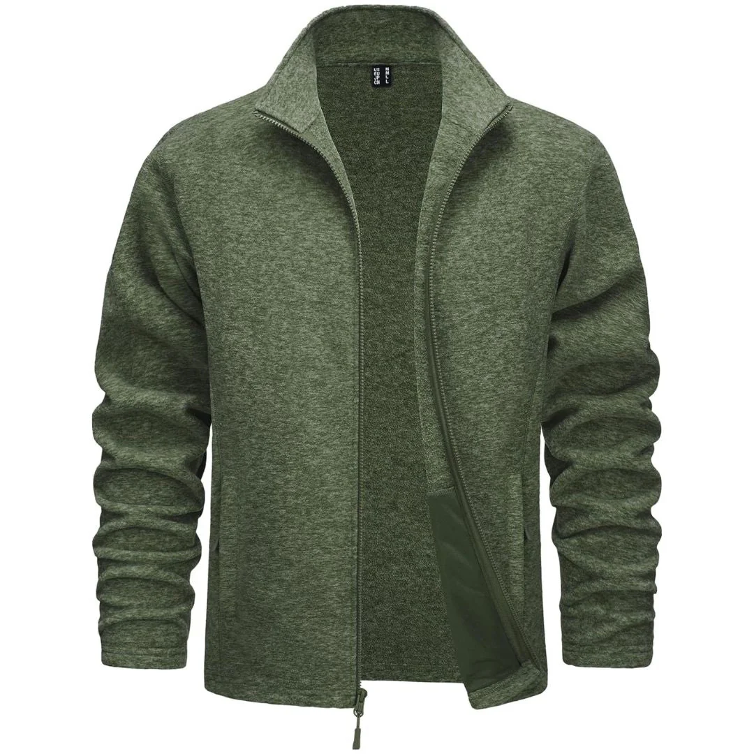 Urban Lightweight Warmth Polar Fleece Full-Zip SoftShell Jacket