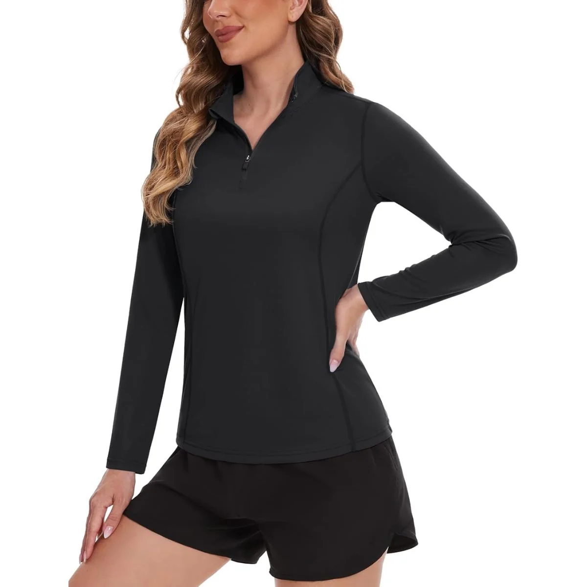 Women's Sun Protection Hiking Golf Shirts Long Sleeve